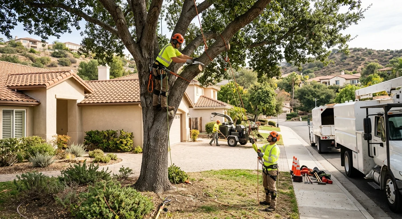 Thousand Oaks Tree Service team completing a Tree Service service visit in Thousand Oaks, CA